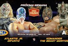Komander & The Beast Mortos, More Set for CMLL Sabado de Coliseo