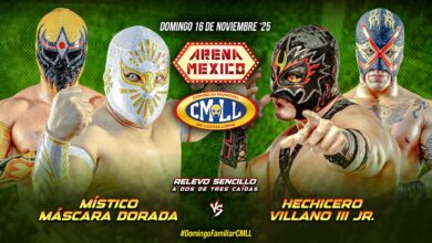 CMLL Domingo Familiar Results (11/16/2025): Sky Team vs. Hechicero & Villano III Jr., Dark Panther, Zeuxis, More