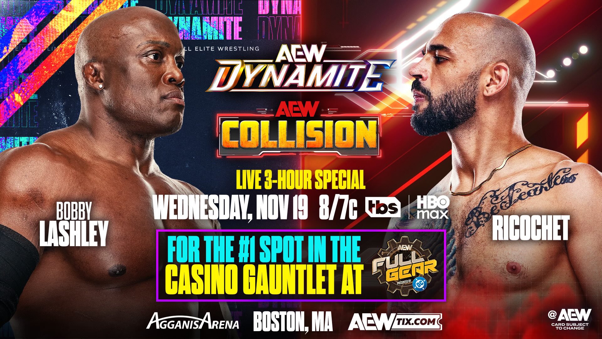 bobby lashley ricochet aew dynamite