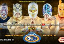 CMLL Martes de Arena Mexico Results (11/18/2025): Leyenda Azul Begins, Neón, Hechicero, More