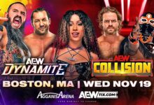 AEW Dynamite & Collision Results (11/19/2025): Hangman Adam Page, Mercedes Mone, Kenny Omega, More
