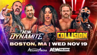 AEW Dynamite & Collision Results (11/19/2025): Hangman Adam Page, Mercedes Mone, Kenny Omega, More