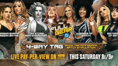 aew full gear four-way