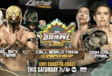 Kazuchika Okada AEW Full Gear Tailgate Brawl