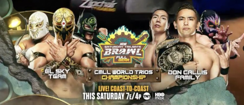 Kazuchika Okada AEW Full Gear Tailgate Brawl