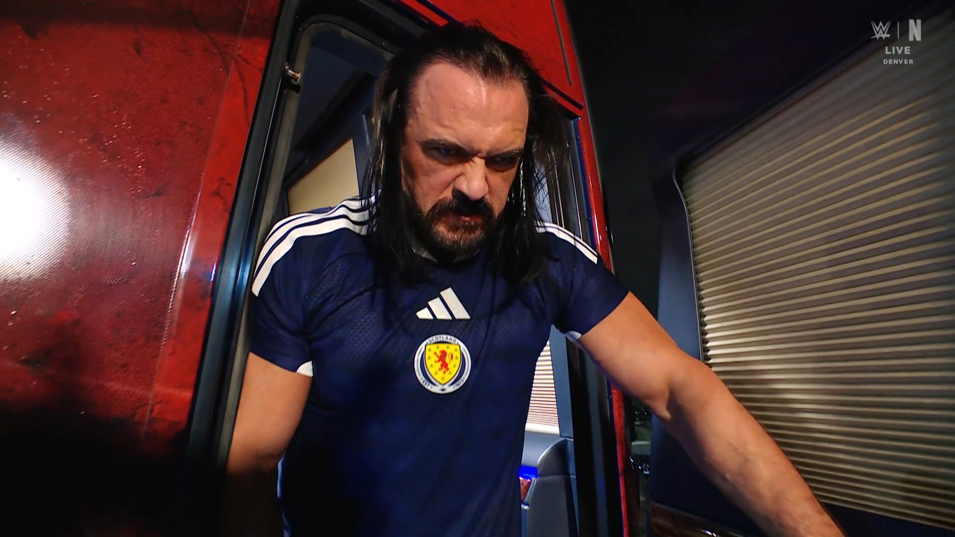 Drew McIntyre attacks Cody Rhodes on SmackDown