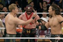 kazuchika okada konosuke takeshita aew full gear