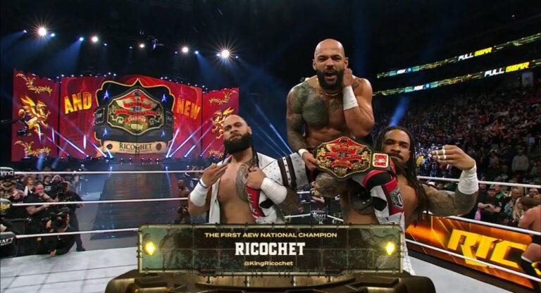 Ricochet Becomes First-Ever AEW National Champion At Full Gear PPV
