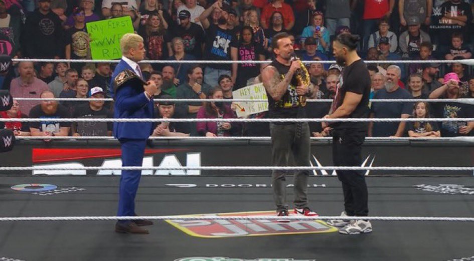 Roman Reigns CM Punk Cody Rhodes