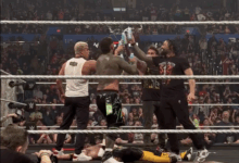 roman reigns cm punk cody rhodes usos logan paul