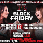 Full Lineup Unveiled For ‘Black Friday’ Edition Of ROH on HonorClub