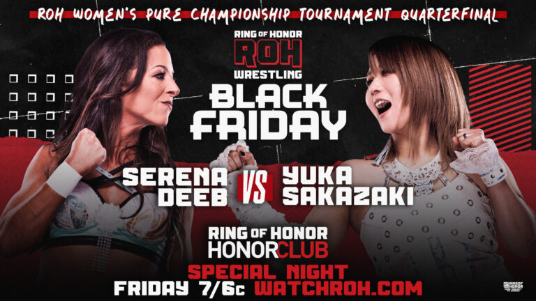 Full Lineup Unveiled For ‘Black Friday’ Edition Of ROH on HonorClub