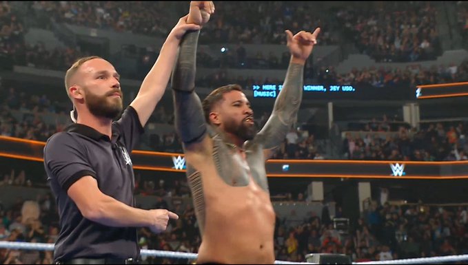 Jey Uso Defeats Rusev To Advance In Last Time Is Now Tournament