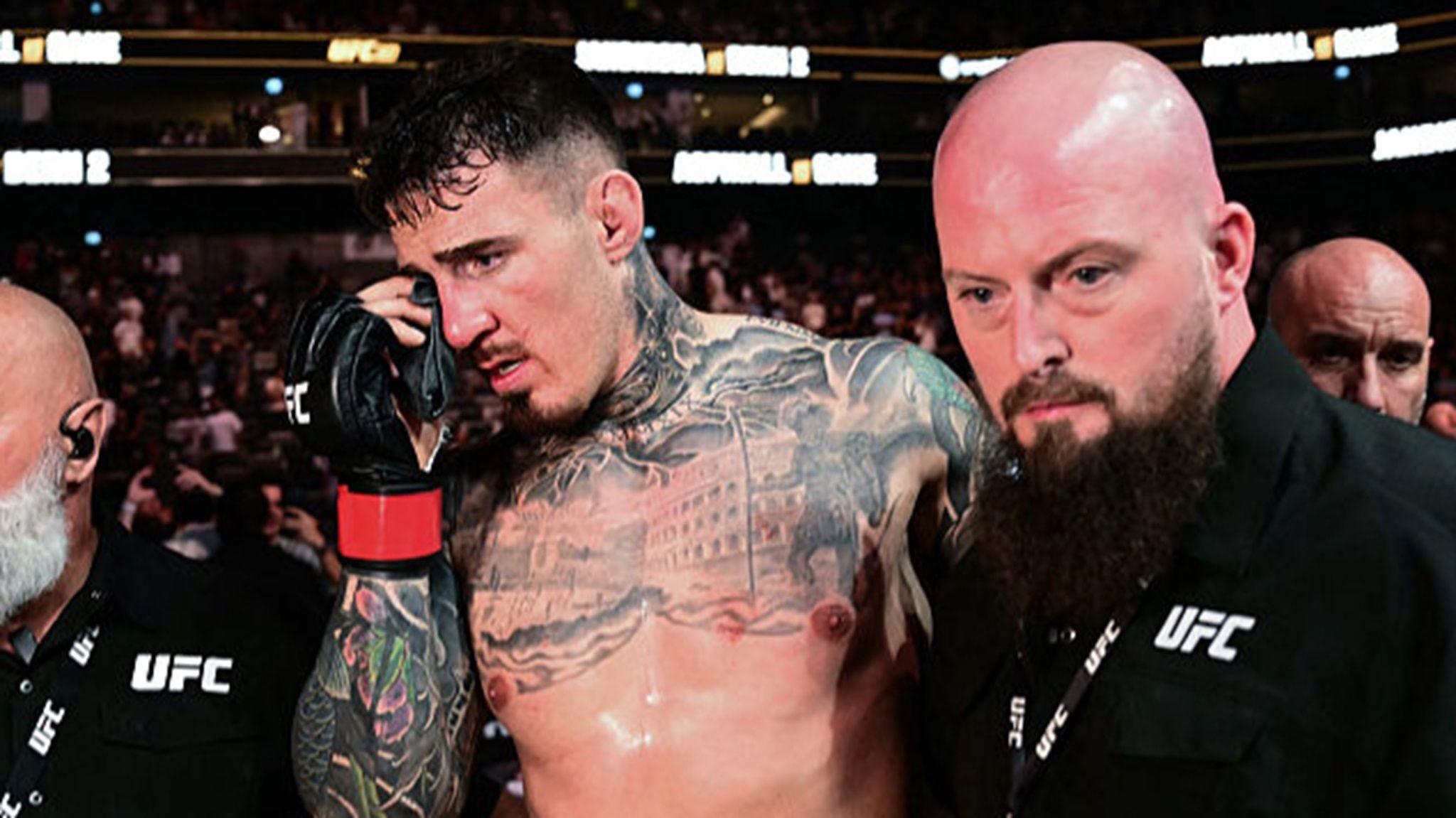 Tom Aspinall Provides Diagnosis On Eye Injury From UFC 321