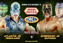 CMLL Domingo Familiar Results (11/30/2025): Soberano Jr. & Euforia Team-Up, Panthers vs. Valientes, More