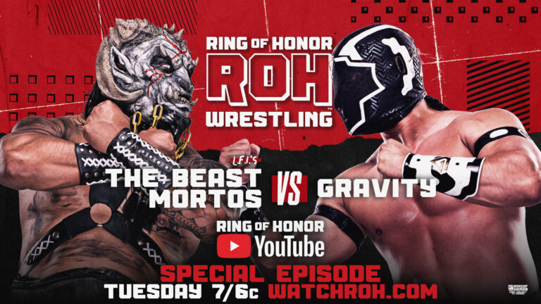The Beast Mortos vs. Gravity, Six-Man Tag Team Match Set For 12/2 ROH on HonorClub