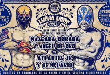 CMLL Lunes Clásico Results (12/1/2025): Ángel de Oro & Máscara Dorada vs. Atlantis Jr. & Templario, Fuerza Poblana, More