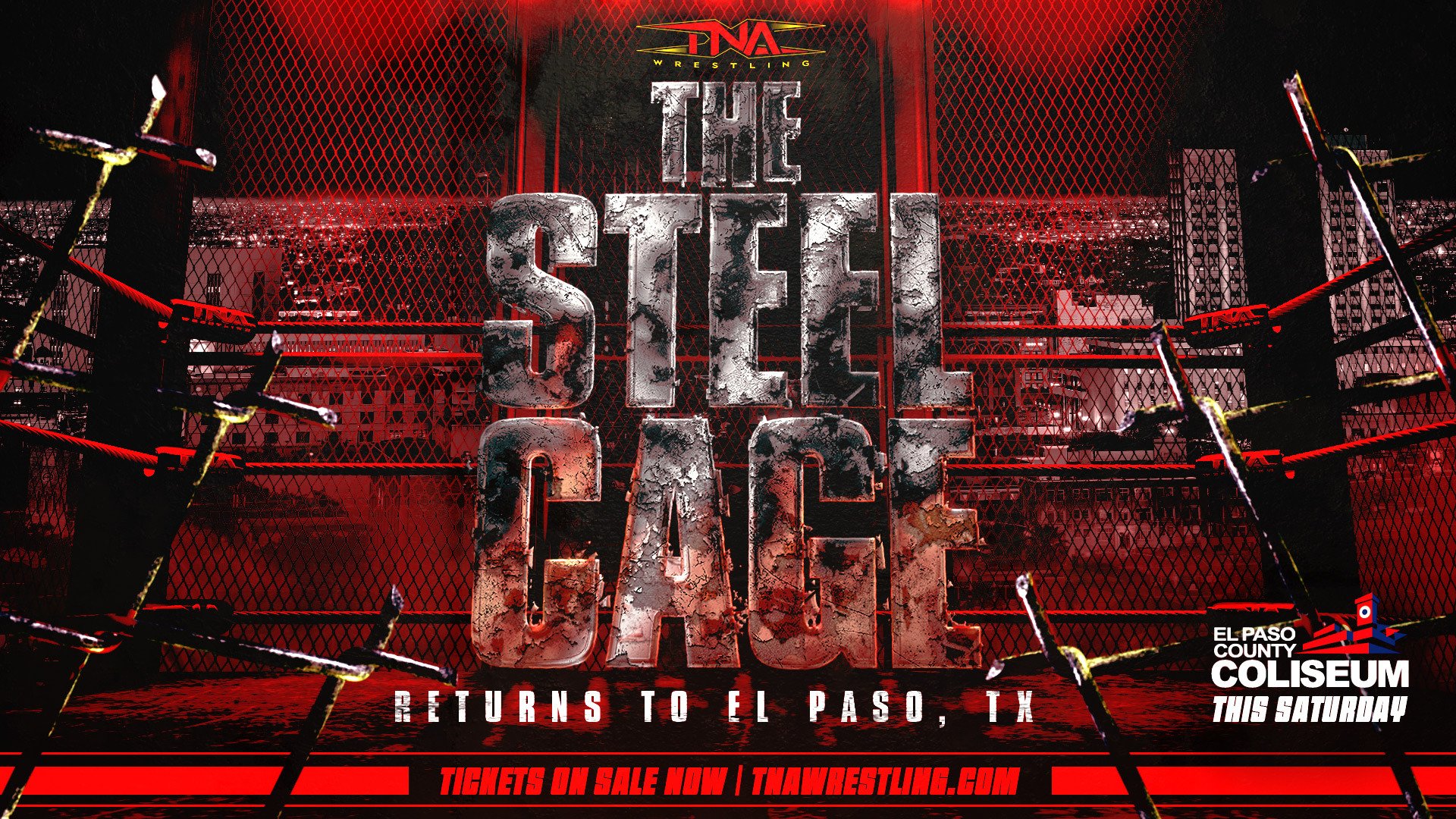 Steel Cage Match Announced For 12/6 TNA iMPACT! Tapings