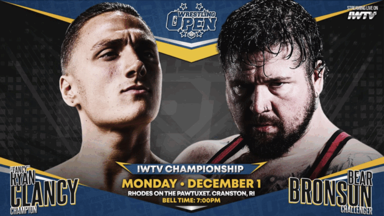 Wrestling Open RI Results (12/1): Ryan Clancy vs. Bear Bronson