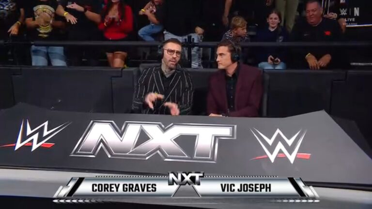 Corey Graves Fills In For Booker T On Commentary On 12/2 WWE NXT
