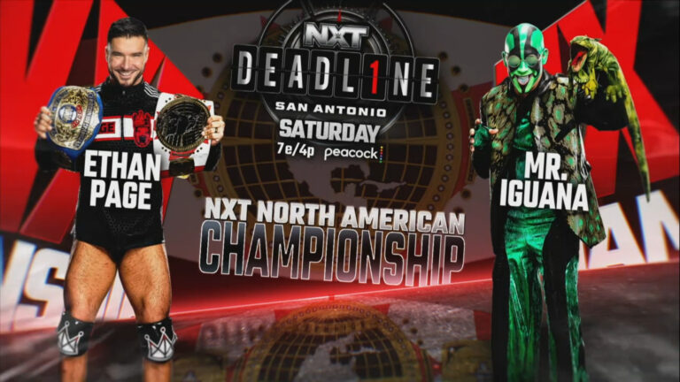 Mr. Iguana Challenging Ethan Page For North American Championship At NXT Deadline