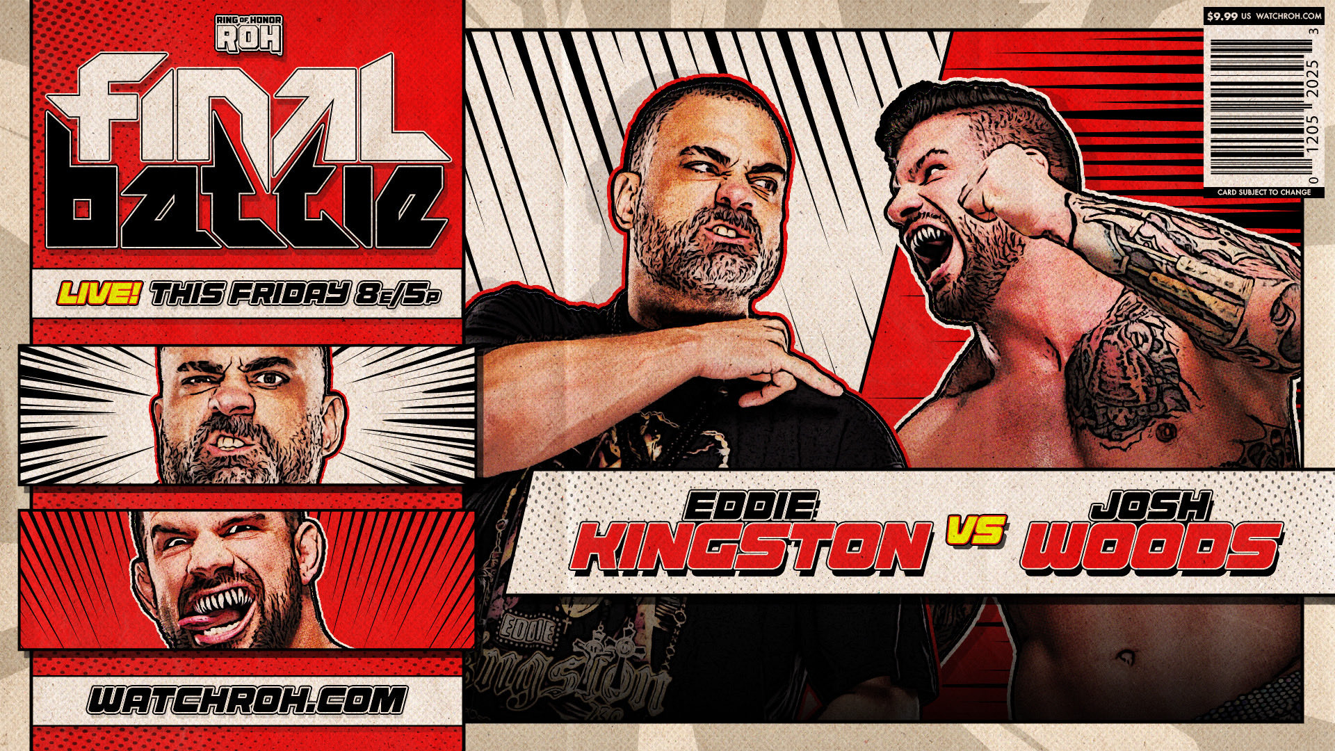eddie kingston roh final battle