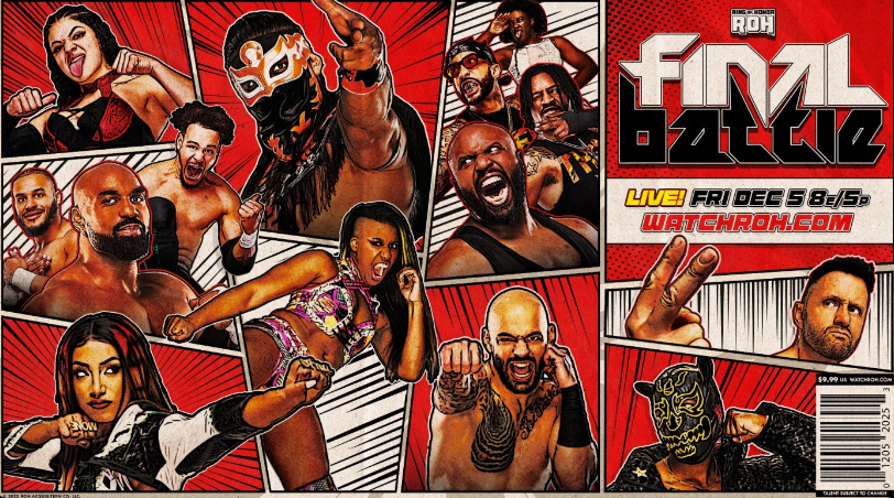 ROH Final Battle Results (12/5/2025): Survival of The Fittest Match, Mercedes Moné, Athena, Eddie Kingston, More