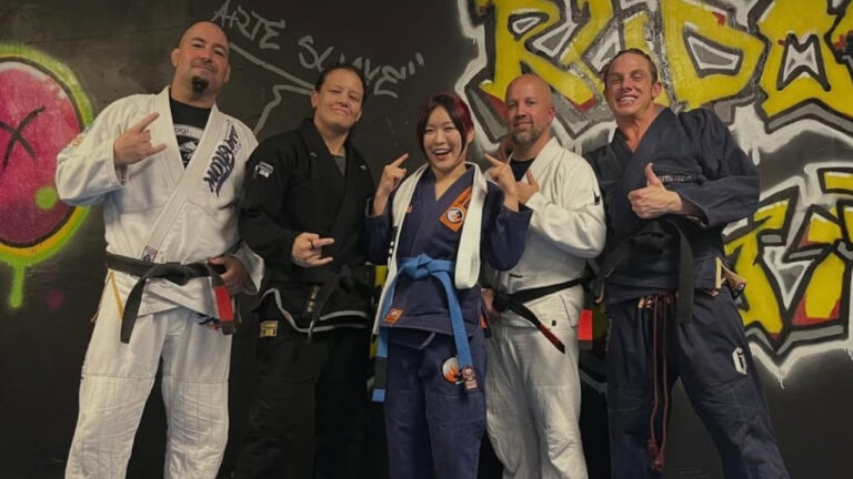 IYO SKY Receives Her Blue Belt In Brazilian Jiu-Jitsu