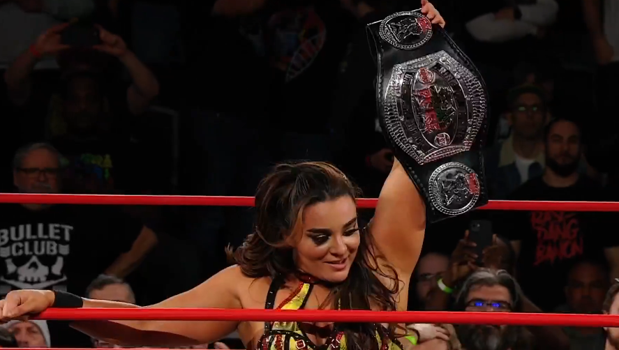 Deonna Purrazzo Bout Stopped At ROH Tapings