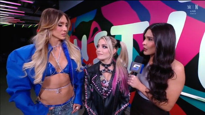 Alexa Bliss and Charlotte Flair