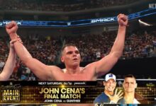Gunther vs John Cena set for Saturday Night's Main Event
