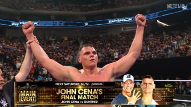 Gunther vs John Cena set for Saturday Night's Main Event