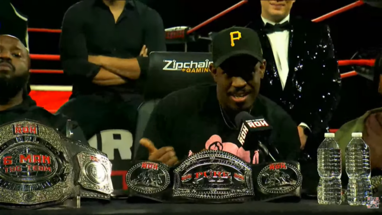 Lee Moriarty Did Not Know Nigel McGuinness Brought Original ROH Pure Title Until McGuinness’ Entrance At ROH Final Battle