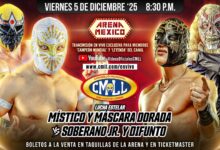 CMLL Viernes Espectacular Results (12/5/2025): Sky Team vs. Soberano Jr. & Difunto, Capitán Suicida vs. Yutani, More