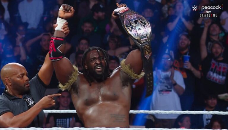 Oba Femi Def. Ricky Saints To Regain NXT Championship At WWE NXT Deadline