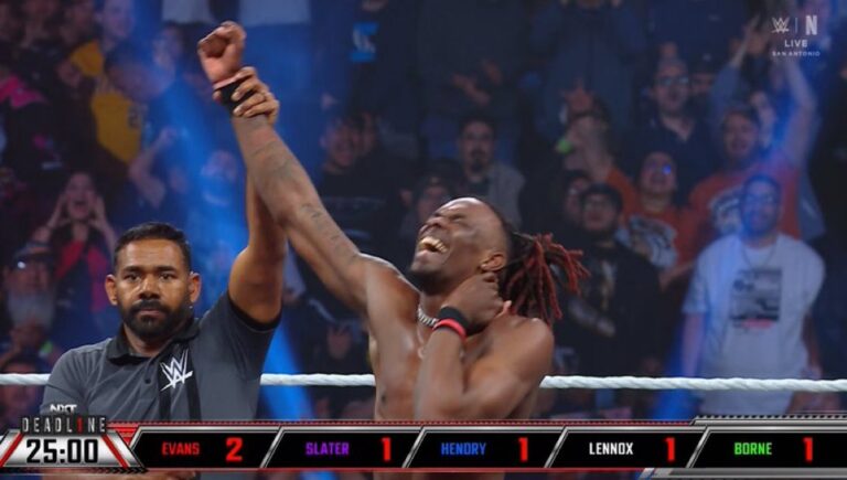 Je’Von Evans Wins 2025 Men’s Iron Survivor Challenge Match At NXT Deadline