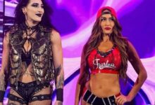 nikki bella, rhea ripley