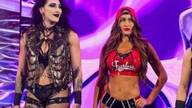 nikki bella, rhea ripley