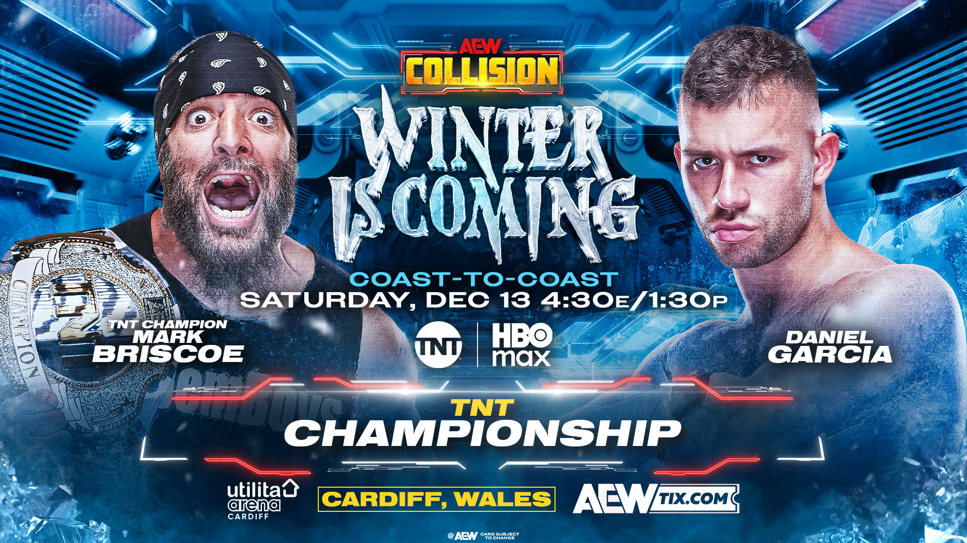 AEW Collision Winter Is Coming Preview, Start Time, How To Watch (12/13): Mark Briscoe vs. Daniel Garcia