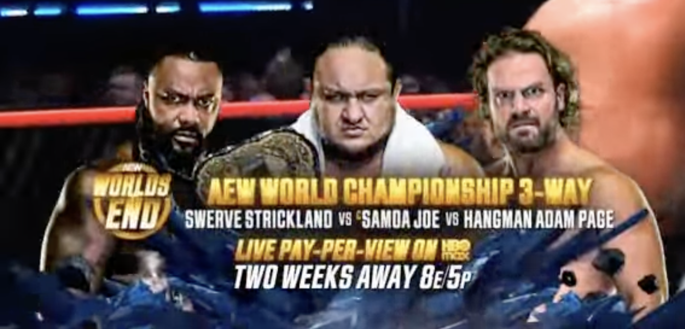 aew world title aew worlds end