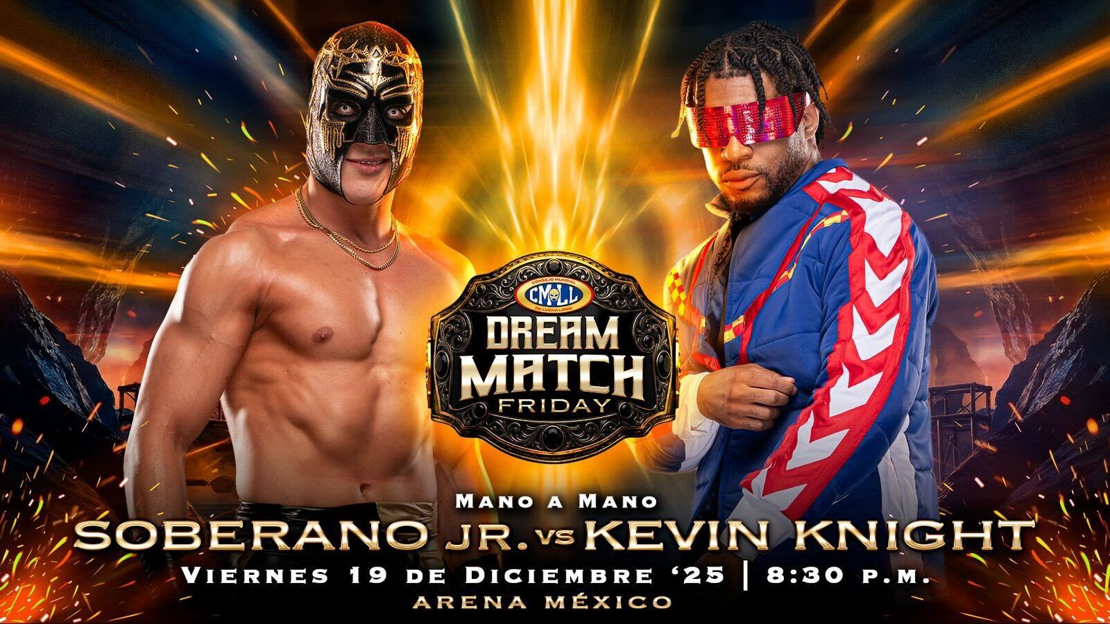aew cmll dream match Friday