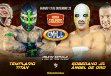 CMLL Sábado De Coliseo Results (12/13/2025): Titán & Templario vs. Soberano Jr. & Ángel de Oro, More