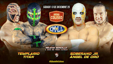 CMLL Sábado De Coliseo Results (12/13/2025): Titán & Templario vs. Soberano Jr. & Ángel de Oro, More