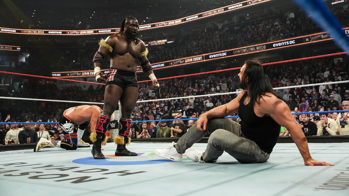 Oba Femi: There’s Nothing Personal Between Me And Drew McIntyre Right Now But He Definitely Robbed The Fans