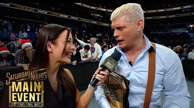 Jackie Redmond Discusses Unplanned Interview With Cody Rhodes After John Cena’s Final Match