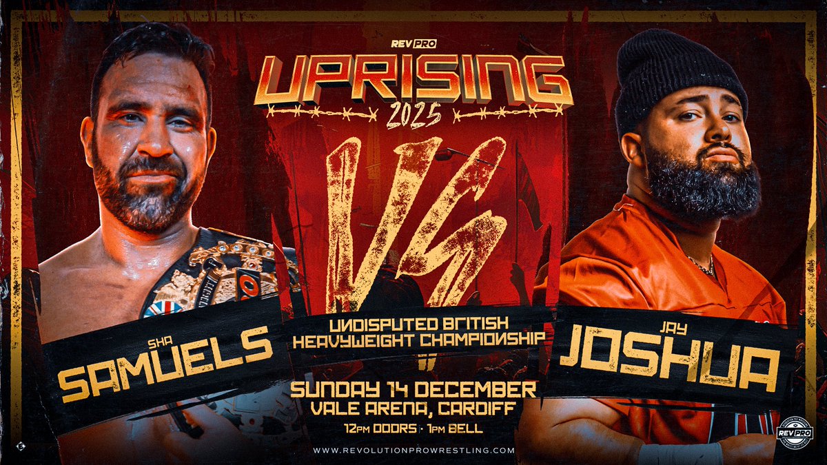 Jay Joshua Wins RevPro Undisputed British Heavyweight Championship At RevPro Uprising 2025