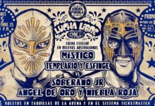 CMLL Lunes Clásico Results (12/15/2025): Místico, Templario & Esfinge vs. Soberano Jr. & Hermanos Chávez, More