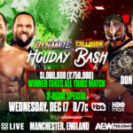 AEW Dynamite And Collision Holiday Bash Spoilers (Taped On 12/17)