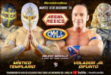 CMLL Martes de Arena Mexico Results (12/16/2025)