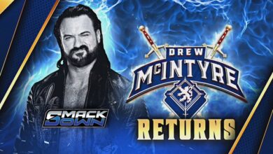 Drew McIntyre returns to SmackDown